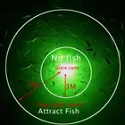 1 шт. примансветильник для рыбы, новый тип подводной лампы для приманки, зеленый светодиод, мигасветильник светодиодный, приманка для кальмара