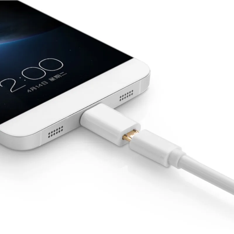 20 шт./лот Type C кабель переходник папа Micro USB муфтовый стыковочный зарядный для
