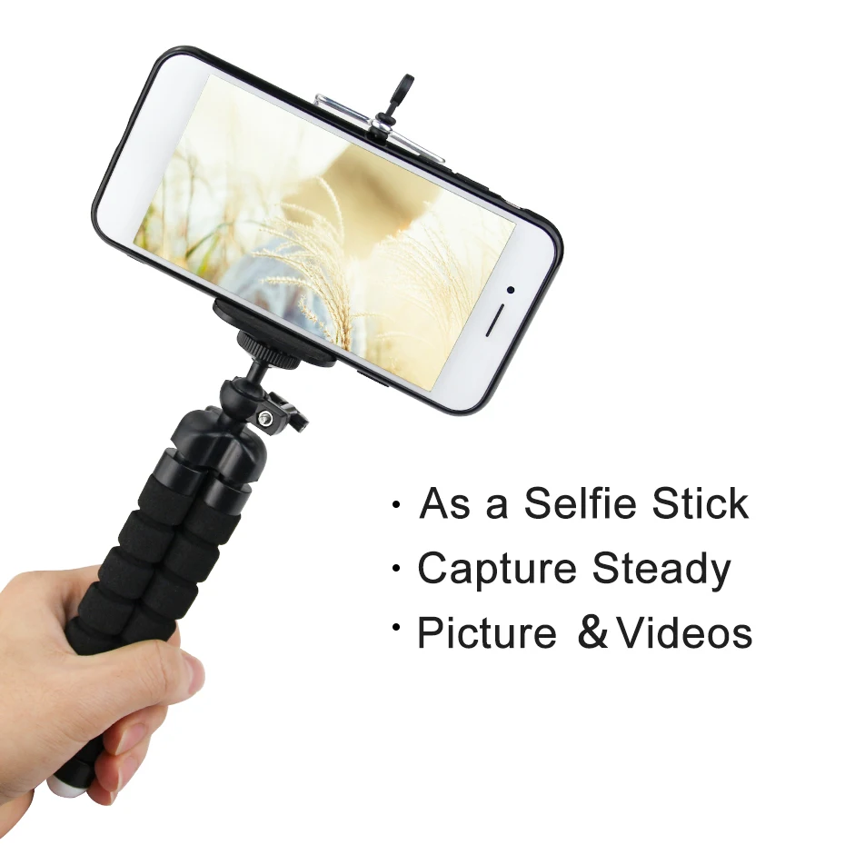 Гибкий осьминог Gorillapod штатив мини Подставка для губки держатель кронштейн зажим