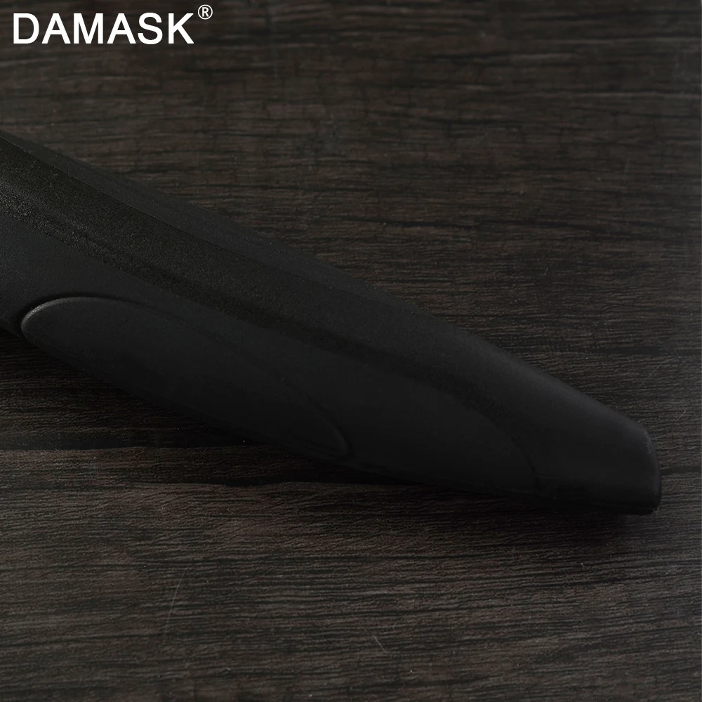 Профессиональный поварской нож Damask черные стальные кухонные ножи острый