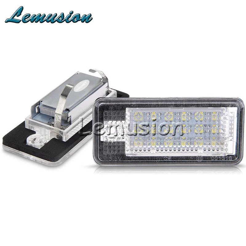 1 пара Автомобильный светодиодный номерной знак светильник 12V SMD СВЕТОДИОДНЫЙ
