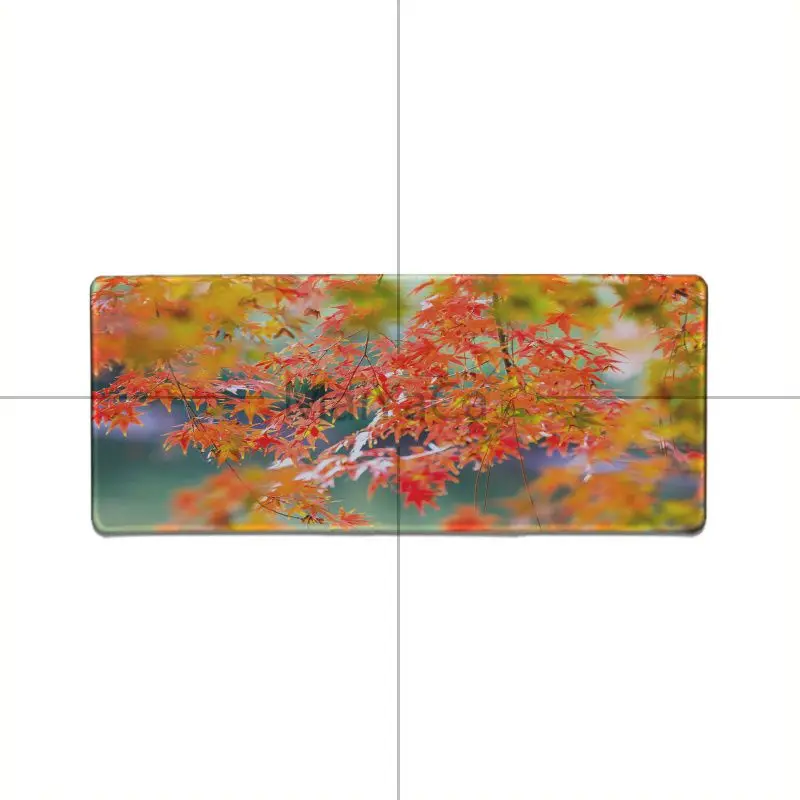

MaiYaCa Cool New Autumn color fir forest Customized laptop Gaming mouse pad Speed/Control Version Large Gamer Mouse Pad desk mat