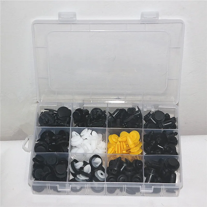 150 шт. пластиковые крепежные зажимы для автомобильных дверей|auto fastener|plastic