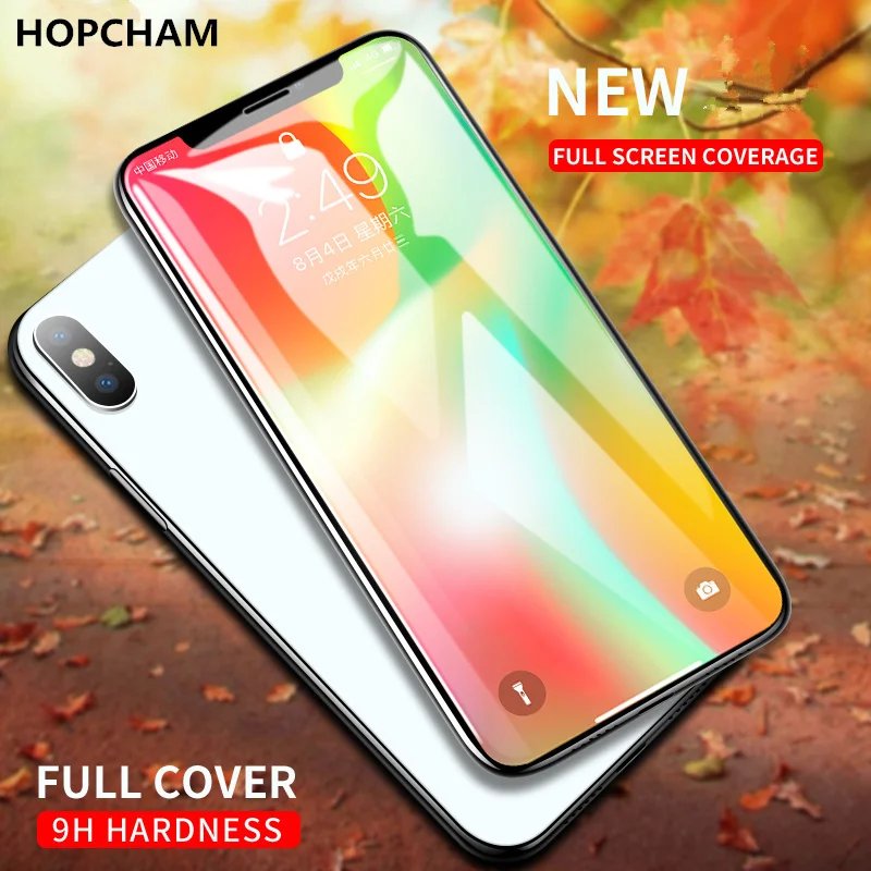 10D полное покрытие Защитная пленка для iPhone 7 стекло 8 6 6s Plus закаленное XR XS защита
