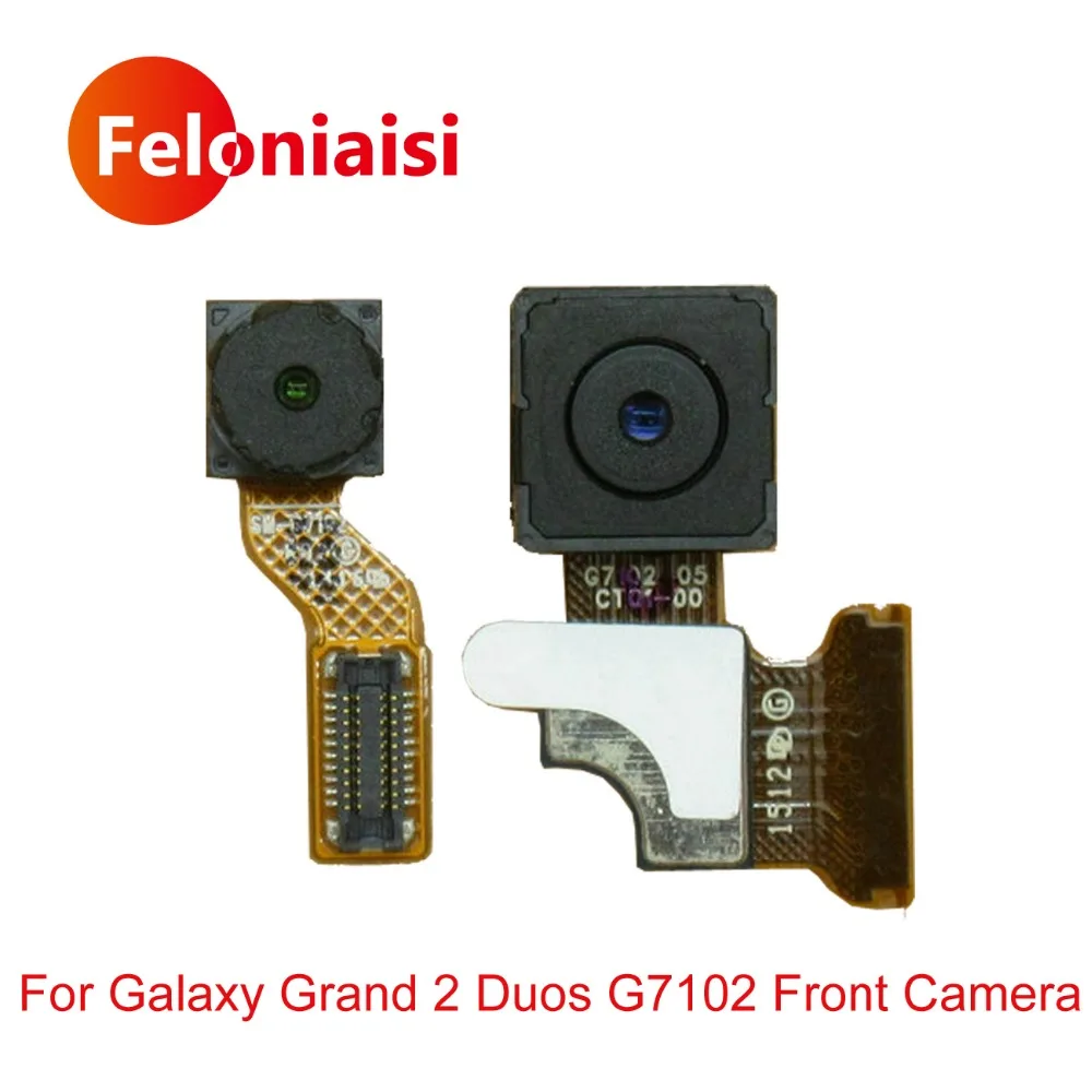 Высокое качество для samsung Galaxy Grand 2 Duos G7102 G7105 G7108 спереди и сзади Камера маленькое