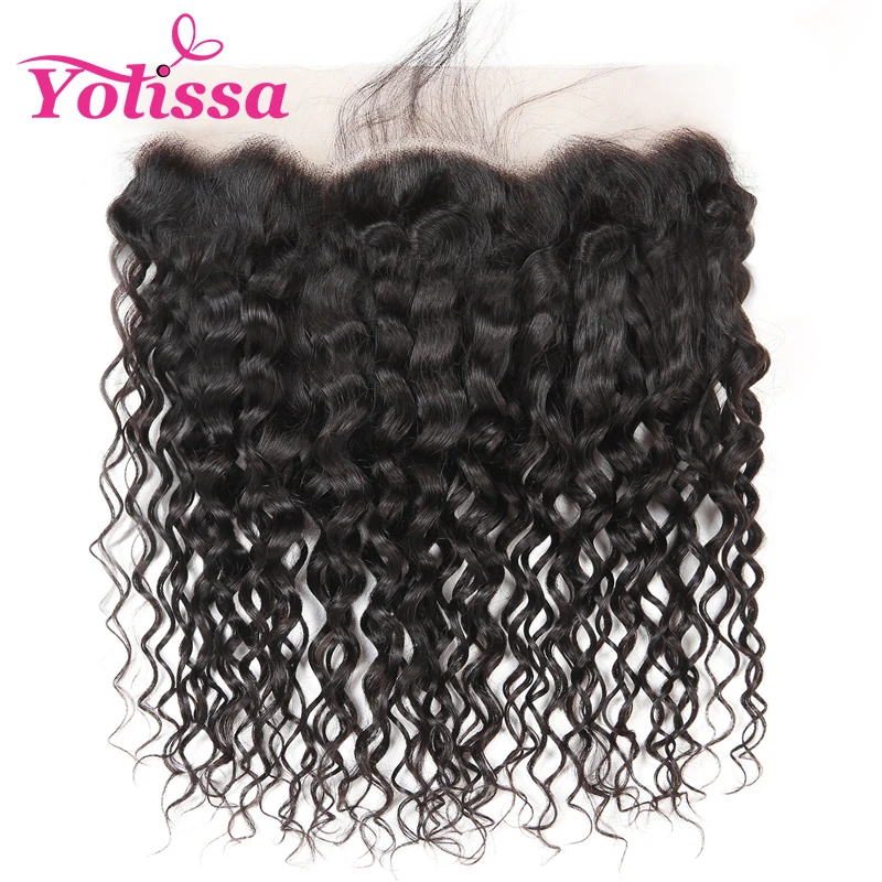 Yolissa волосы 13 &quot* 4&quot от уха до Кружева Фронтальная застежка с ребенком
