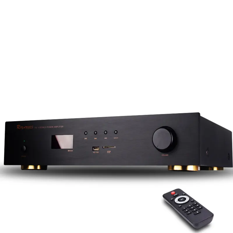TS-1 1943/5200 силовая трубка 160 Вт+ 160 Вт 2,0 канальный Bluetooth 4,0 HIFI домашний аудио усилитель USB/SD без потерь декодирование дистанционного управления