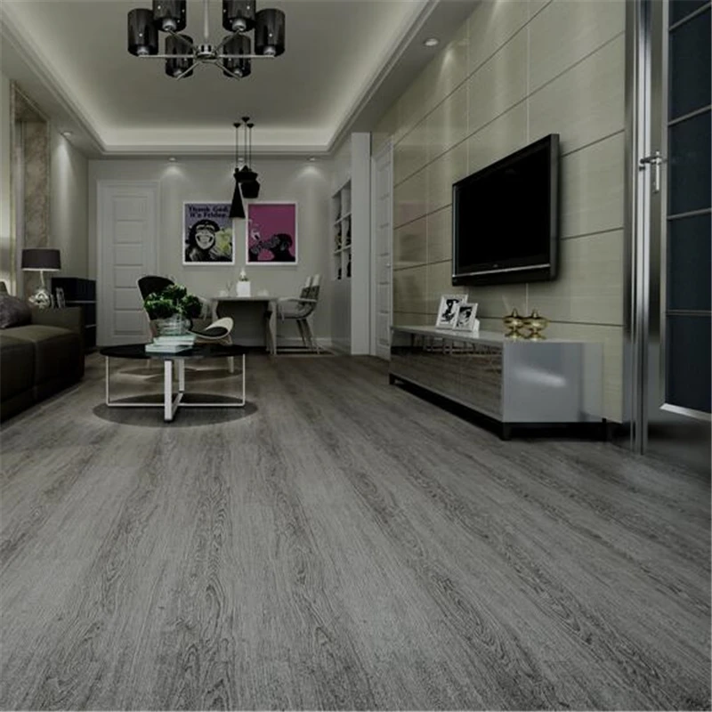 

beibehang Self-adhesive pvc wood grain floor bedroom kitchen waterproof thick wear-resistant environmental protection floor