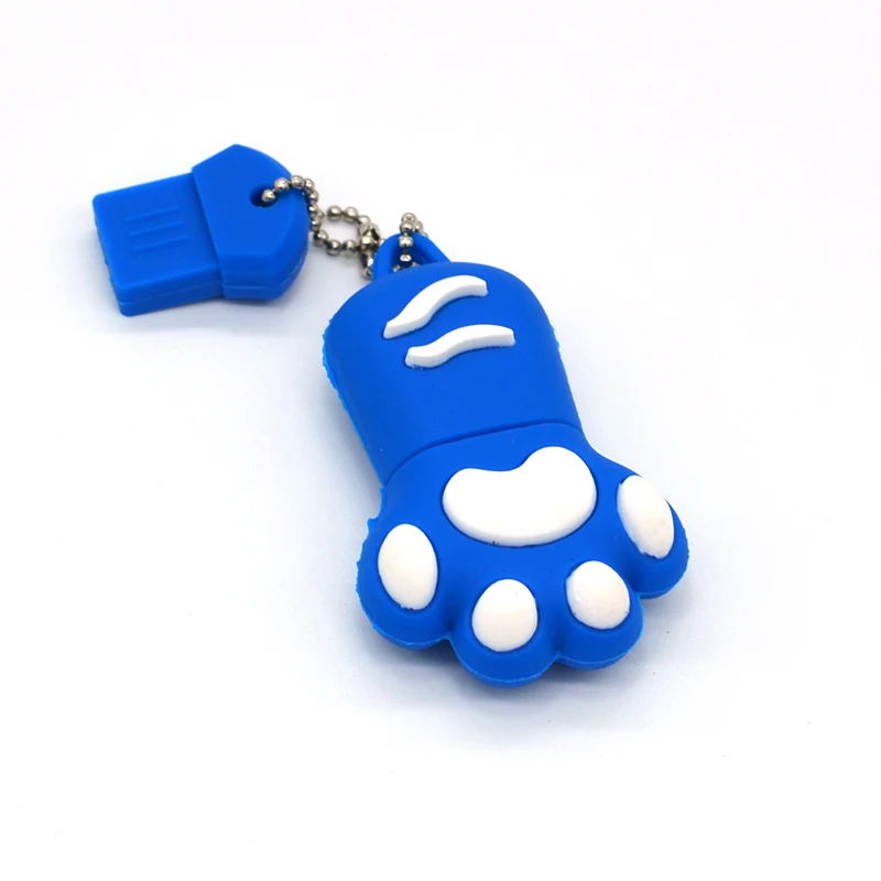 Новый дизайн обувь с принтом кошачий коготь USB флеш-накопитель 4 ГБ 8 оперативной