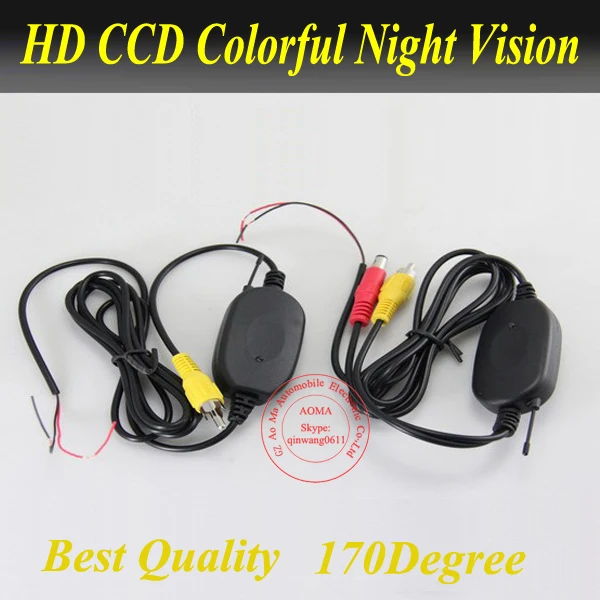 Беспроводной RCA видеопередатчик с большим радиусом действия 2 4 ГГц комплект