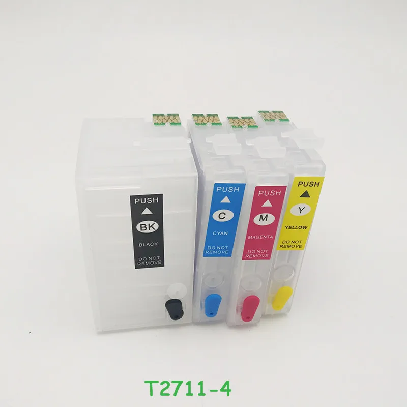 Vilaxh 27xl T2711 многоразовый чернильный картридж для Epson T2711xl WorkForce WF7110 WF7610 WF7620 WF-3620 WF 3640