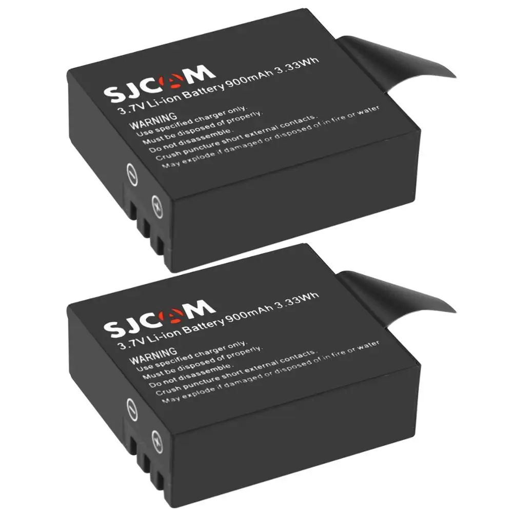 Сменный аккумулятор 900mAh SJCAM sj4000 для M10wifi / SJ4000 SJ4000wifi SJ5000wifi SJ5000x Elite Sports Action