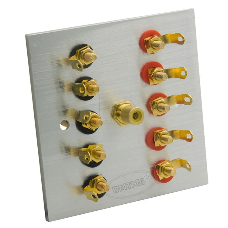 Алюминиевая настенная Колонка 5 1 банановая звуковая коробка | Электроника