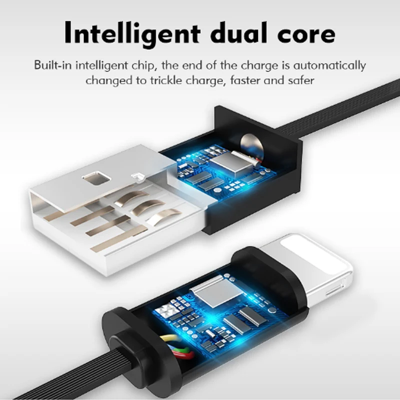 Benks Регулируемый usb-кабель для зарядного устройства 8 Pin Apple IPhone X 10 7 6s 5 ipad Mini Plus