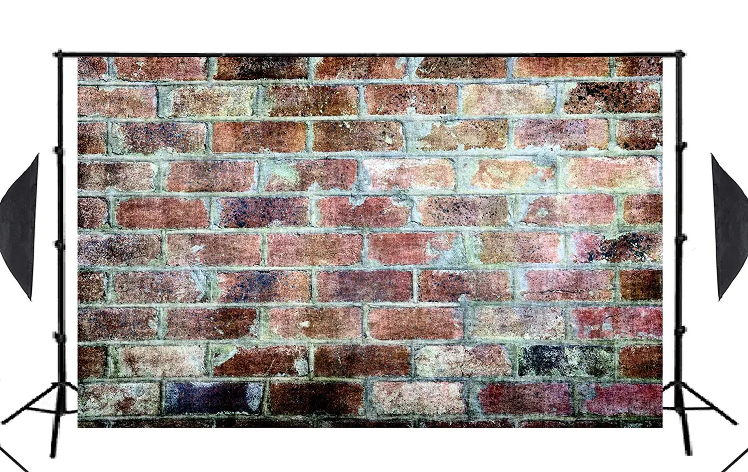 5x7ft ретро ностальгия смешанных цветов кирпичные настенные фотообои абстрактный