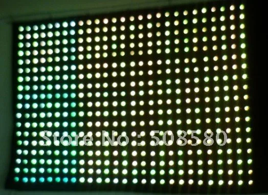 2x4 м RGB светодиодная видеозанавеска SMD 5050/огнестойкая велюровая ткань 242 шт. +