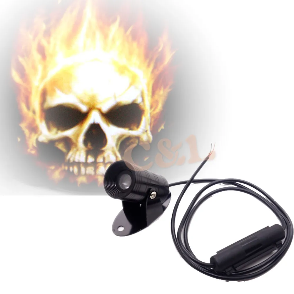 Новый популярный универсальный 3D лазерный проектор с логотипом призрака