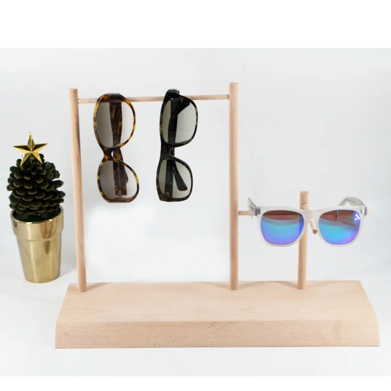 

Solid Wood Glass Display Stand Sunglass Display Holder