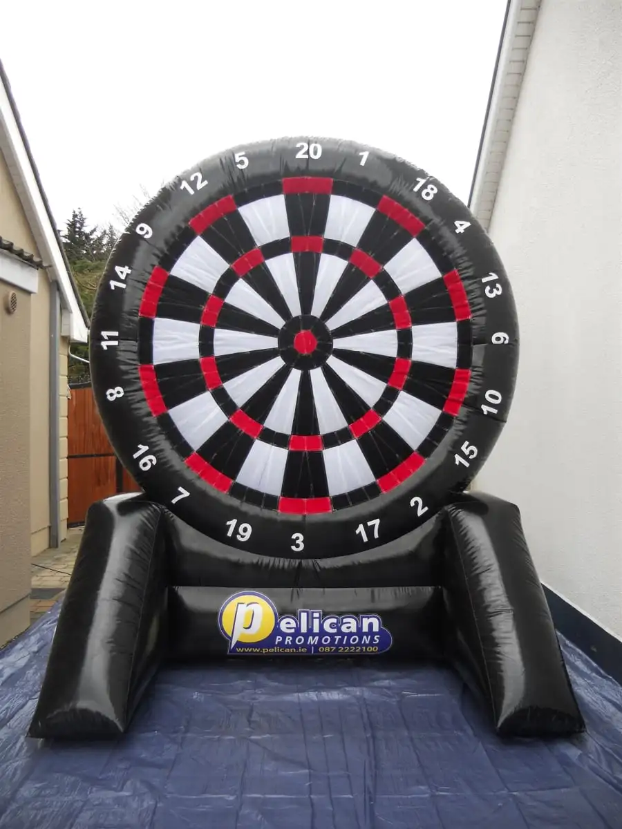 HI Bouncia New Design 2 Sides Inflatable Foot Darts for Sale Air Sealed Dart Game with factory price | Игрушки и хобби