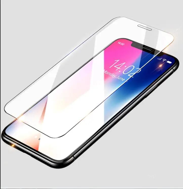 Защитное стекло Jetjoy закаленное для iPhone X/XS/XR/XS MAX с нанопокрытием и защитой от