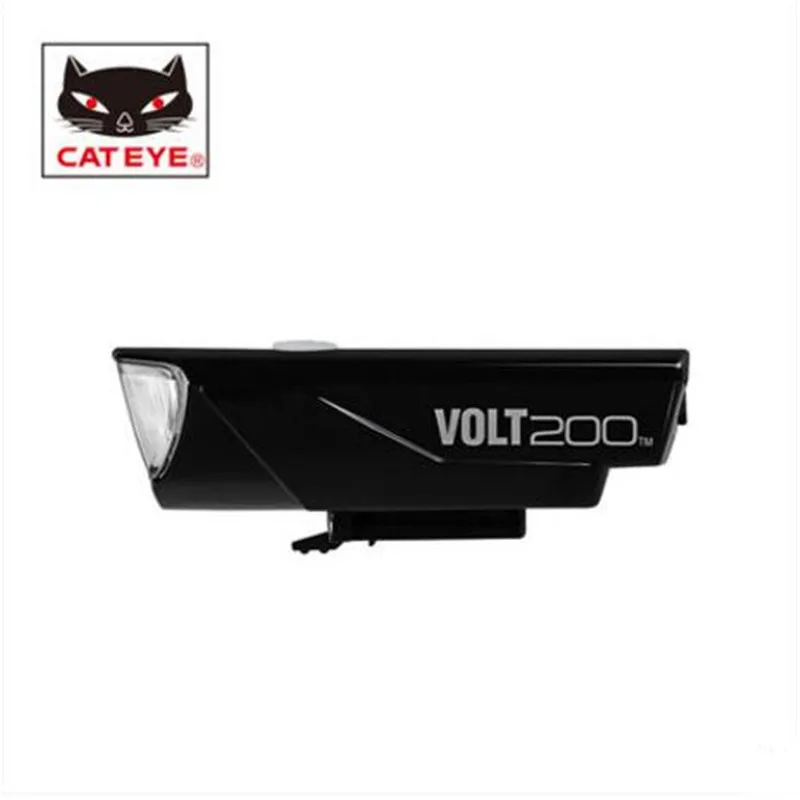 CATEYE VOLT100/200 USB Перезаряжаемый головной светильник, светильник-вспышка, светильник для горного велосипеда, велосипедный светильник