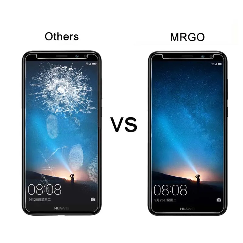 Шт. 2 шт. MRGO закаленное стекло для huawei Nova 2i на экран протектор Телефон пленка |