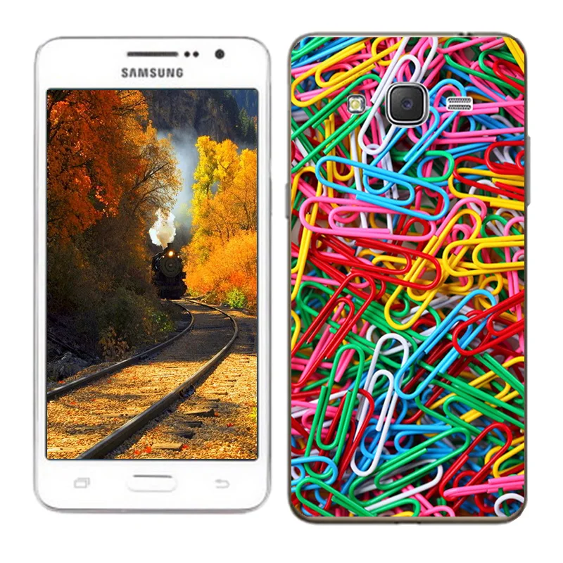 Чехол для Samsung Galaxy Grand Prime G530 Обложка чехлы 5 0 дюймов блестящий рисунок G 530 задняя