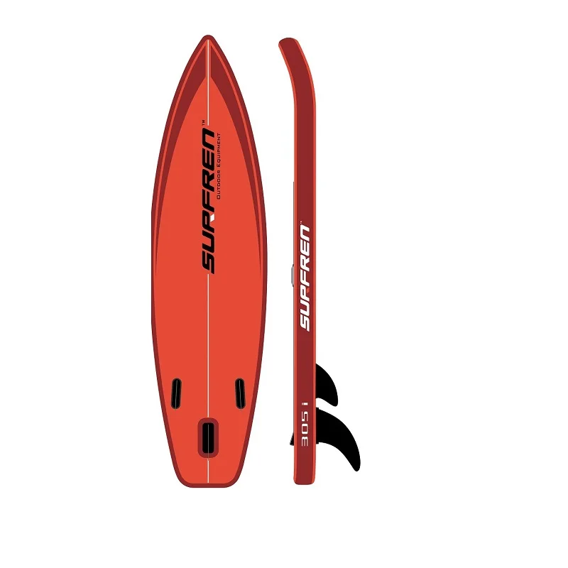 Надувная доска для серфинга iSUP SurfingPaddleboard SURFREN 305i bodyboard kayakboat Размер 305*81*15