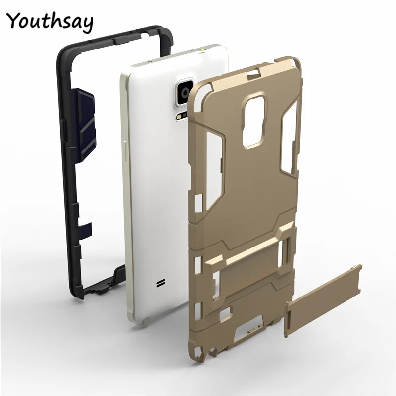 Для Samsung Galaxy Note 4 чехол N9100 робот силиконовый Жесткий Чехол для Fundas|for samsung galaxy|case
