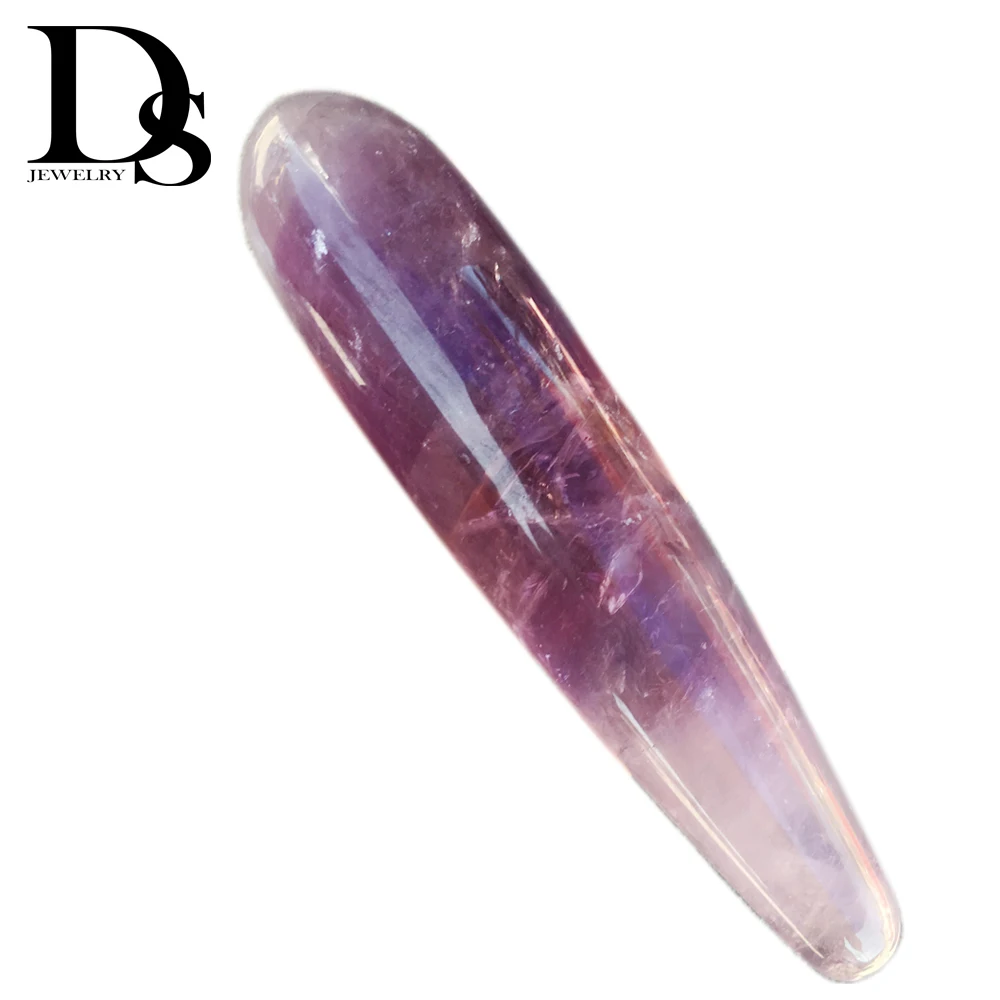 Натуральный кварц бриллиантовая палочка розовая кварцевая Shiva Lingam спиральная
