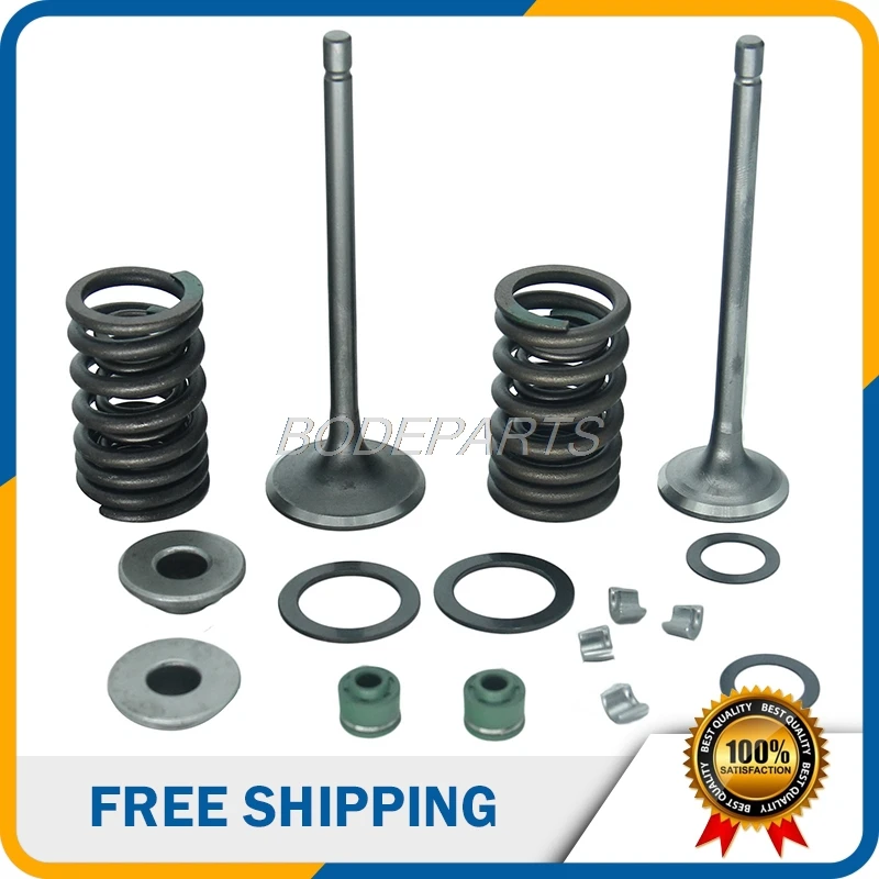 Комплект головки блока цилиндров с воздушным охлаждением для мотоцикла CG220cc