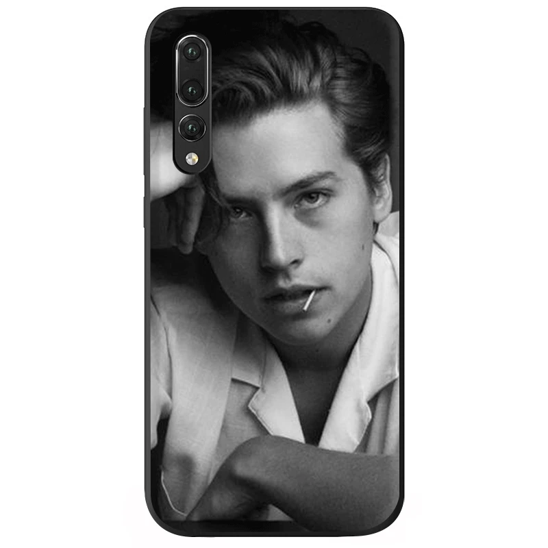 Силиконовый чехол из ТПУ для Huawei P8 P9 P10 P20 Lite MINI Pro Psmart Cover 2019 Cole Sprouse|Чехлы-накладки| |