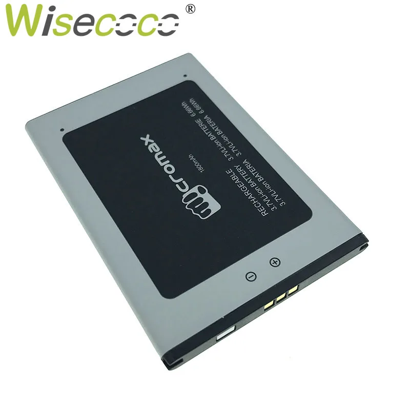 Wisecoco Q383 1800 мАч 3,7 в батарея для Micromax Q383 болт ACBIR18M01 запасная батарея мобильного телефона+ номер отслеживания