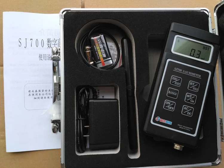 Новый цифровой измеритель SJ700 Guass|guass meter|guass |