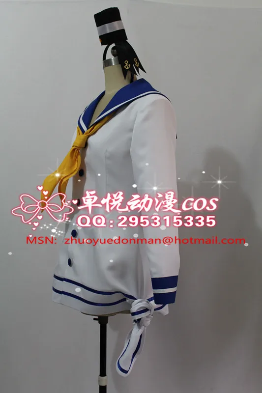 Костюм для косплея Kantai Collection Tokitsukaze костюм с шапкой и носками 11 - купить по