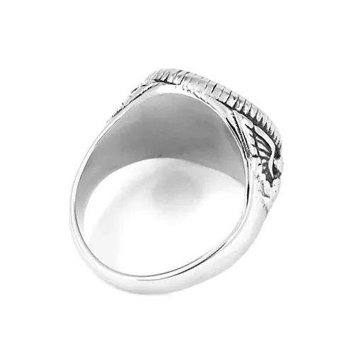 Кольцо Звезда Давида высококачественное ювелирное изделие из нержавеющей стали