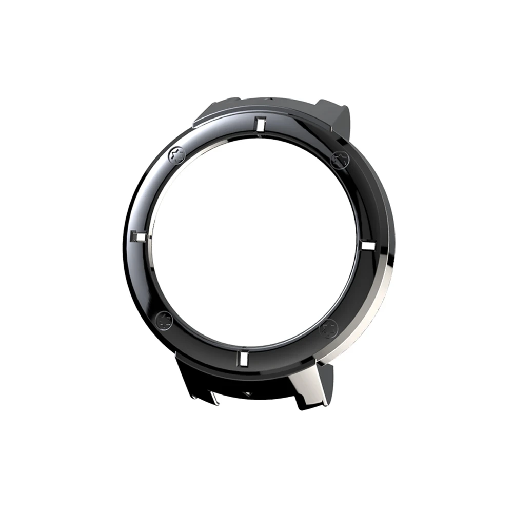 Plating Black PC защитный чехол для часов для Xiaomi Huami Amazfit Verge 3 ультратонкий защитный чехол для Amazfit 3 Verge чехол-бампер аксессуар - Цвет: Plating Black