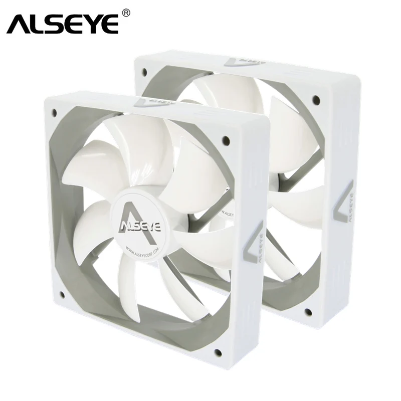 Система охлаждения для корпуса ALSEYE i Fan White 12cm 2 Pack|computer case fan|fan 120mmcase fan |