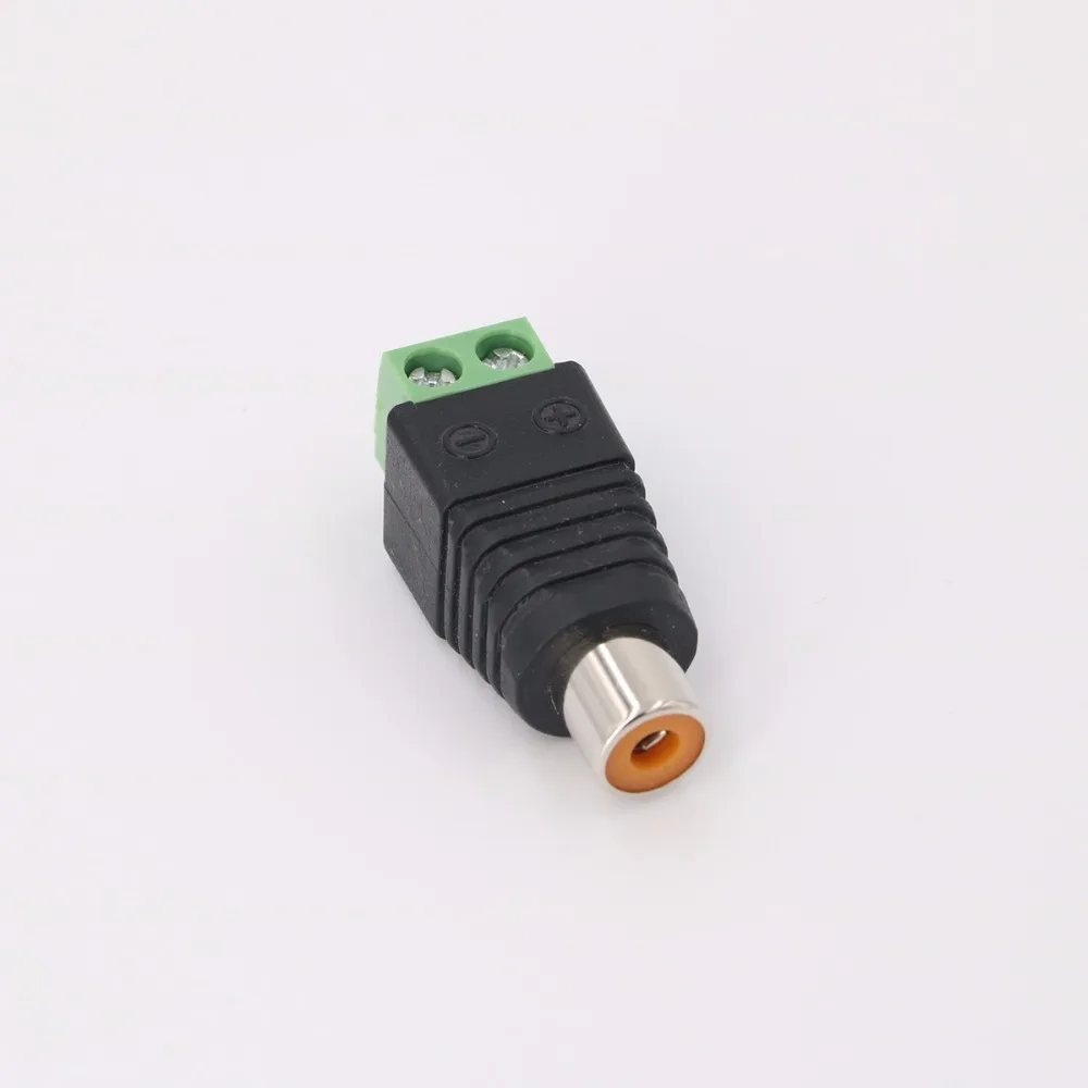 BFMore 023 CAT5 RCA гнездовой разъем DC адаптер балун Разъем для CCTV камеры системы