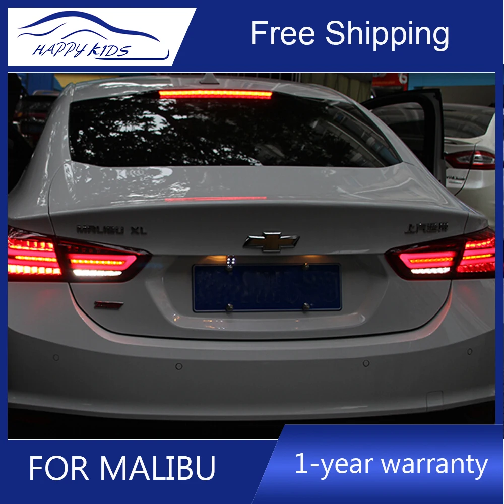 Автомобильный Стайлинг стоп сигнал для Chevrolet Malibu XL 2016 2018 задний фонарь DRL + Парк