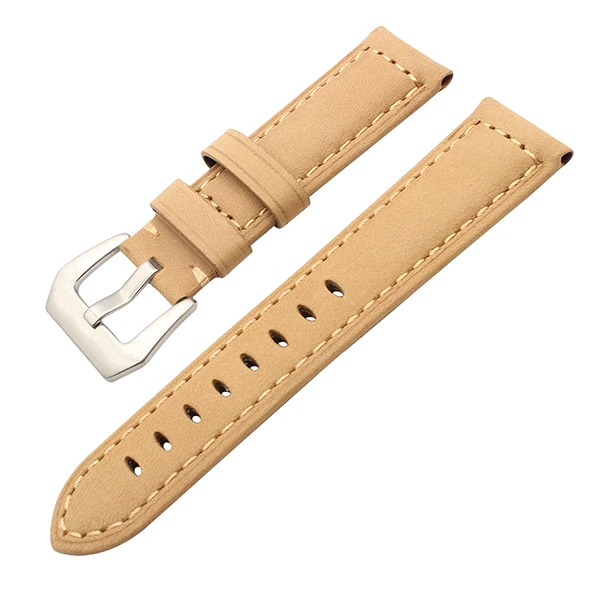 Винтажный ремешок из натуральной кожи 22 мм для LG G Watch Urbane Asus ZenWatch 1 2 Мужской Pebble Time/стальной ремешок на запястье черный
