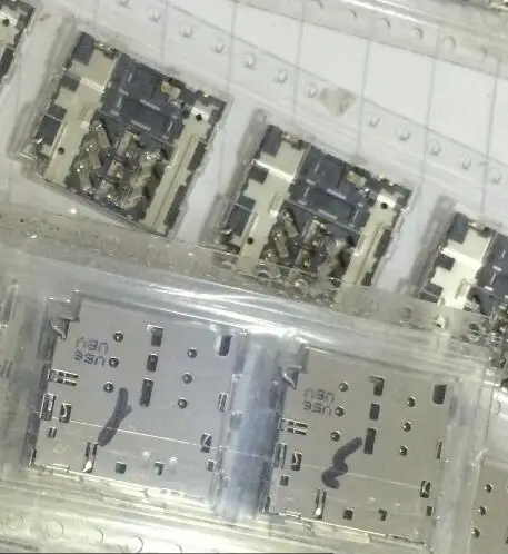 50 шт. разъём для устройства чтения micro sim карт Samsung Galaxy Note 5|connector samsung|l connectorconnector card |