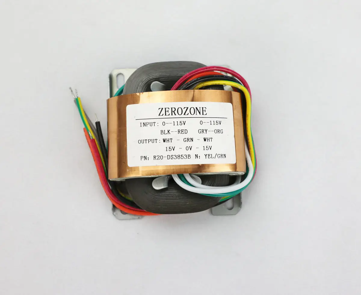 DIYERZONE 30VA R core трансформатор из чистой меди 2X 6V / 9V /12V /15V/ 18V|Усилители мощности| |