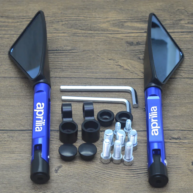 

Universal Motorcycle mirror CNC side Rearview for Aprilia STX Cafe 150 TREEA APR150-5A APR125-3 SR MAX300