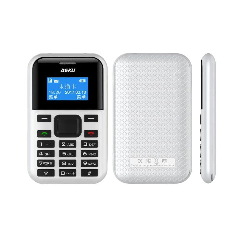Новейший телефон AEKU C8 Mini с низким излучением PK E1 M5 C6 mp3 плеер нескользящий дизайн