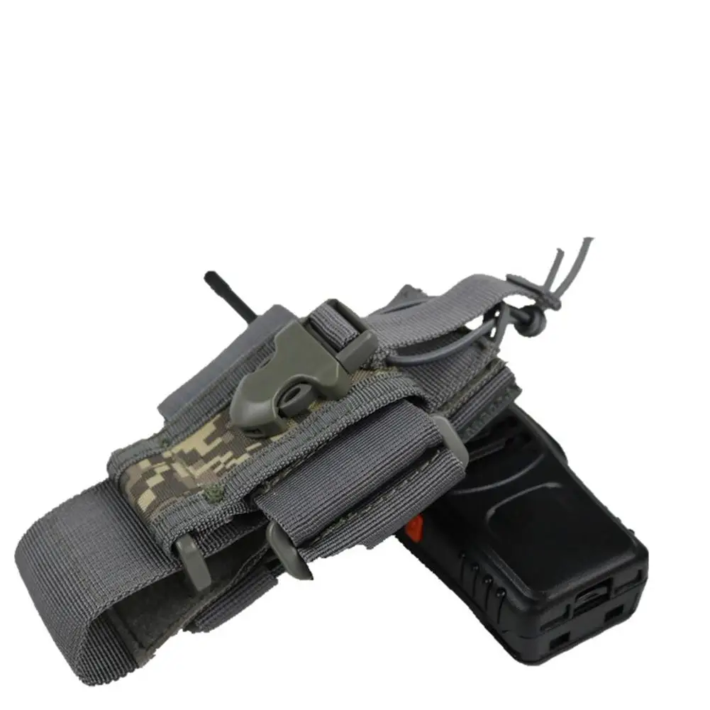 FGJ Molle Walkie Talkie чехол для рации сумка тактическая межтелефонная нейлоновая сумка для хранения на для военного использования Чехол Держатель Рюкзак для активного отдыха