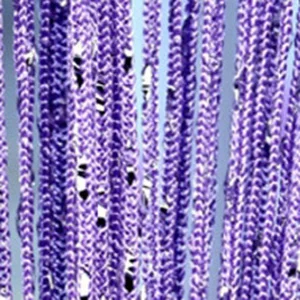 Purple 2 шт. Красочные Роскошные кристалл шторы м x 1 линии вспышки блестящие кисточкой Строка занавеска для разделения комнат перегородкой украшения дома - Цвет: Purple