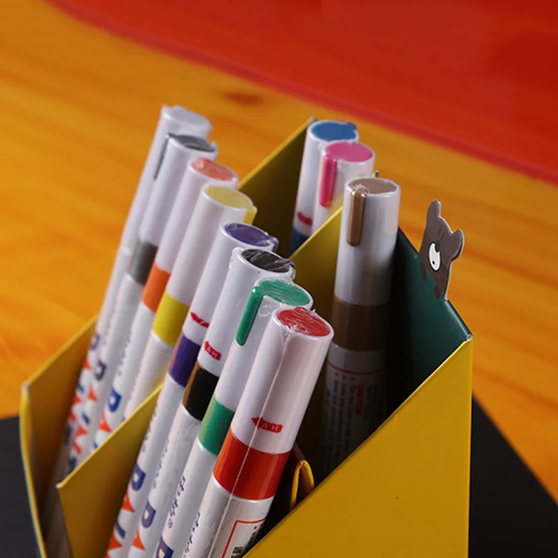Водонепроницаемый Автомобильный резиновый протектор шин металлический маркер с перманентной краской Авто масляной маркер краска ing Pen краска уход восстановление покраски автомобиля