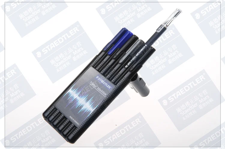 Staedtler Triplus Black Box 6 шт./компл. мобильный офис механический карандаш/Шариковая ручка/тонко пишущие/textsurfer/ролик