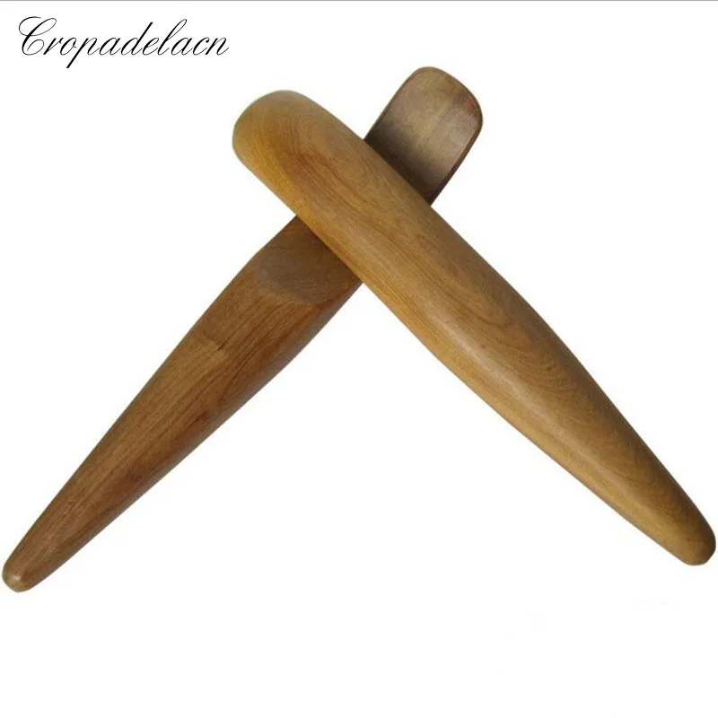 

10pcs Large Fragrant wood finger acupressure point massage stick acupuncture meridians scraping meridians lymphatic drainage